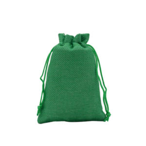 Yiwu Wholesale Customizable Organic Cotton <b>Bags</b> Green <b>Christmas</b> Deer Design Gold Plated Snowflake Recyclable Drawstring Digital - Product Image 4