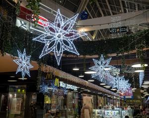 Centro comercial con <span class=keywords><strong>diamantes</strong></span> grandes iluminados decorados - Product Image 4