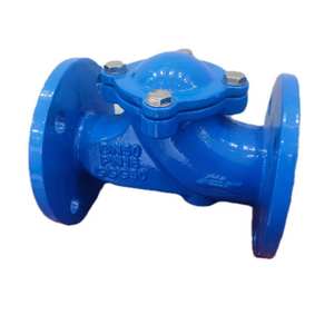Válvula de Retención de Bola de Hierro Dúctil HQ41X con Brida Deslizante, Válvula de Retención de Bola para Aguas Residuales, Válvula de Retención de Bola para Drenaje, Unidireccional - Product Image 6