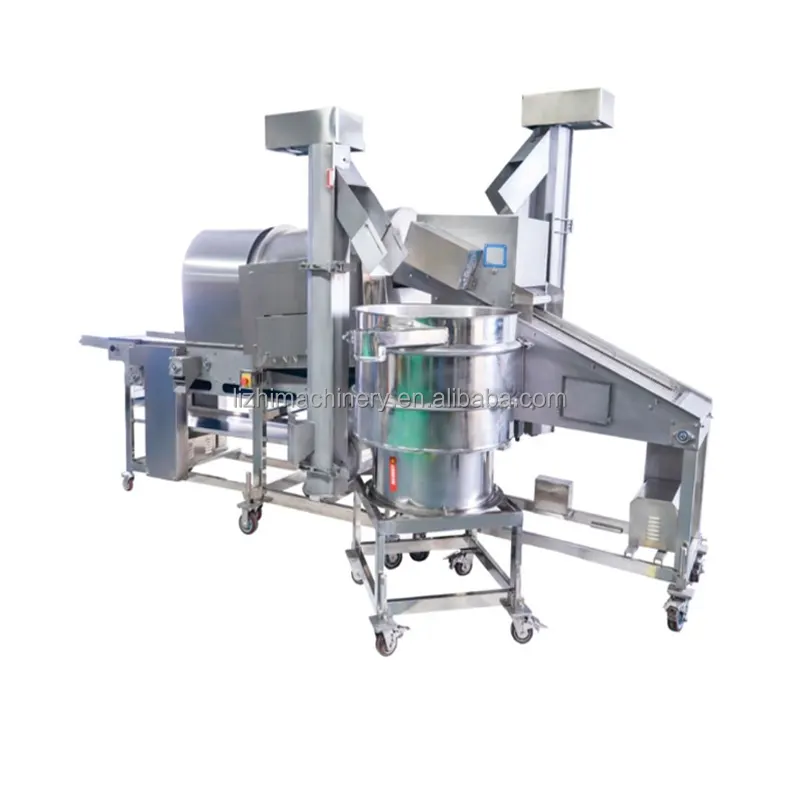 Direkter Hersteller Automatischer Pre duster Tumbler Breader Elektrischer Chicken Drum Breader