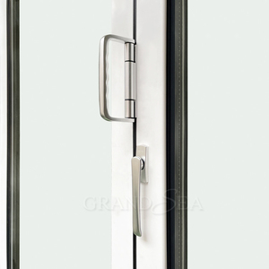 Cửa phòng họp đầy đủ chiều cao phân vùng văn phòng nhôm thương mại bi an ninh gấp cửa - Product Image 3