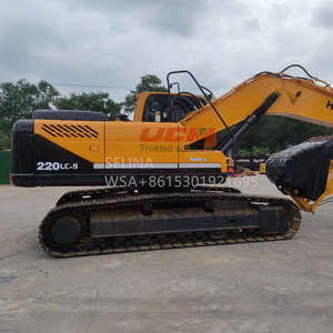 Excavadora usada Hyundai 220-9s Horas DE TRABAJO bajas 22ton 220LC-9 215 225 220 Motor de núcleo de excavadora Hyundai 220 de segunda mano incluido - Product Image 6