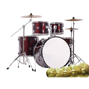 Kits de Batería de Acero Profesionales Personalizables para Niños - Diseño Ajustable Directo de Fábrica de Tianjin, Varios Tamaños, Conjuntos de 5 Piezas 2-3-4-5 - Product Image 1