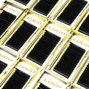 0.03-0.25 8-15 Matte Black Mink Lash Tray <strong>C</strong> <strong>Curl</strong> Premium Mink Eyelash Extensions - Product Image 2