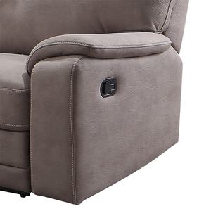 أريكة عصرية من الجلد الطبيعي الناعم مع وسادة نوم مع سرير 3 + 2 مقاعد لغرفة المعيشة مع مفتاح - Product Image 6