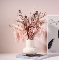 Vases en céramique au design minimaliste, haute valeur esthétique, durables, simples, pour table à manger, fleurs séchées, décoration intérieure