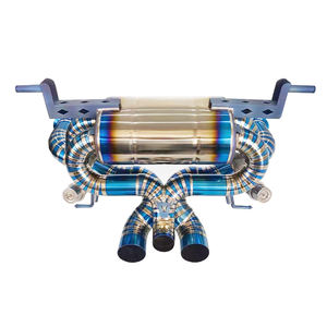 Echappement KYOSTAR TITANIUM pour <span class=keywords><strong>Lamborghini</strong></span> <span class=keywords><strong>Aventador</strong></span> LP700 LP740 LP750 Coupe & Roadster SVJ Style 2011-2021 Système <span class=keywords><strong>d</strong></span>'échappement - Product Image 1