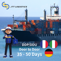 Service professionnel de transport maritime DDP vers l'Allemagne, la France, l'Italie, livraison porte-à-porte, service d'expédition maritime express en Europe, taxes payées