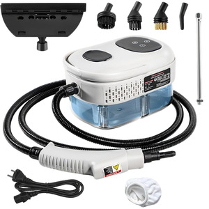 Nettoyeur vapeur portatif multifonctionnel avec temps de chauffe de 15 secondes, réservoir d'eau pour nettoyer les sols, les voitures, les espaces extérieurs, les hôtels - Product Image 1