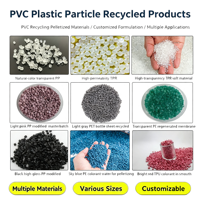 Machine de granulation et de recyclage de plastique PVC clé en main avec moteur PLC et roulement pour la création d'une nouvelle usine de recyclage de déchets PVC