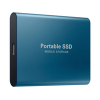 SSD Eksternal Portabel Logam Murah Baru USB 3.0 Tipe-C 256GB hingga 4TB Grosir