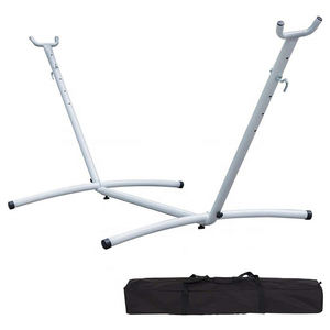 काले 9 फुट Hammocks समायोज्य वियोज्य समर्थन आउटडोर स्टील फ्रेम के लिए खड़े हो जाओ - Product Image 4