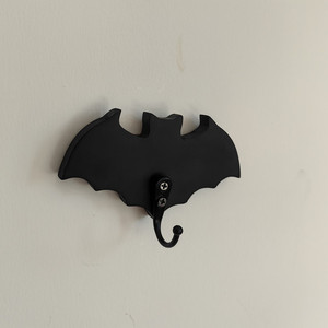 Décorations en bois en forme de chauve-souris noire, découpes en bois DIY, porte-clés, porte-serviettes, étiquettes suspendues, ornements pour Halloween, fêtes et décorations - Product Image 1