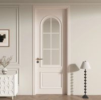 Portes intérieures en bois et verre de conception française, automatiques, insonorisées, sur mesure, marque privée, pour salle de bain, cuisine, chambre, armoire
