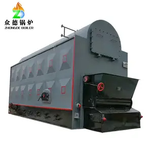 dzl1-1.0-aii model 1ton 1.0mpa pressure coal fired steam boiler with boiler room accessories