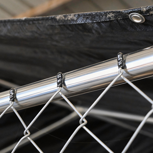 Jaula Grande para Perros de Alambre Galvanizado con Recubrimiento de PVC, Tratado Térmicamente, para Exteriores, con Tamaño Personalizable - Product Image 3