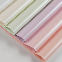 Fourniture exclusive transfrontalière emballage cadeau de fleurs papier de soie rose