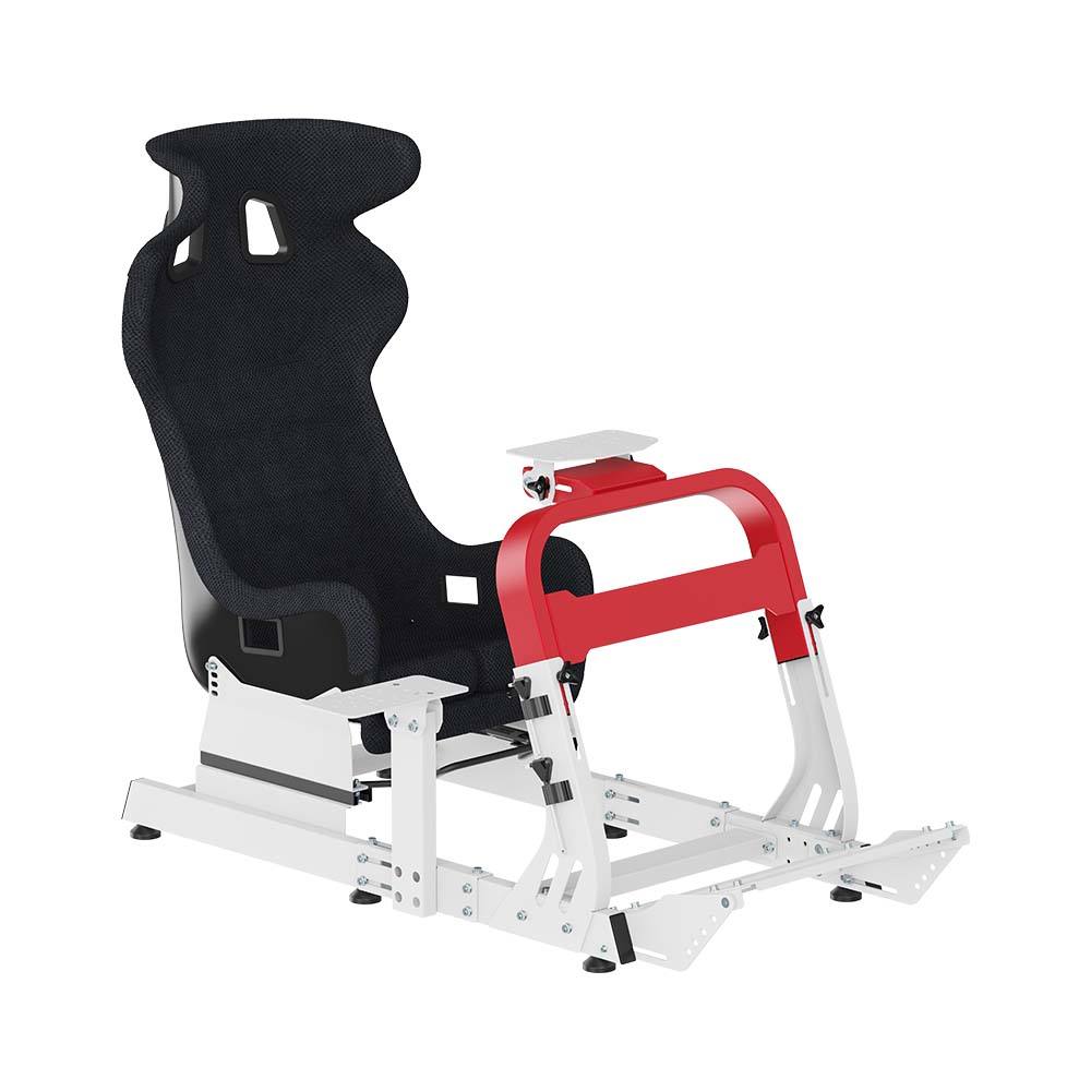 Blanco de textura fina y rojo de textura fina