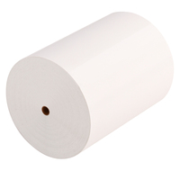 Jet d'encre UV 80gsm vinyle semi-brillant autocollant personnalisé étiquettes 60g revêtement en verre blanc film de papier adhésif utilisation de masquage acrylique