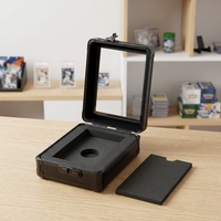 Boîte de rangement pour cartes de qualité supérieure, écologique, isolée, durable, portable, légère, classique et luxueuse