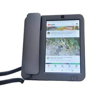 Akülü sabit Tablet telefon akıllı Android 10 telefon 8 inç 2g/16g cep telefonu desteği görüntülü görüşme