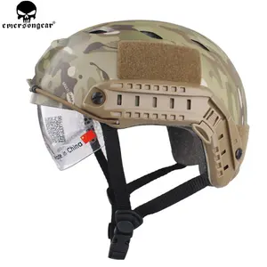 Emersongear-casco de tiro al aire libre, combate táctico, gafas rápidas, con tipo BJ