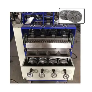 Commercial wire ball machine making machine clean steel wire ball production machine for kitchen