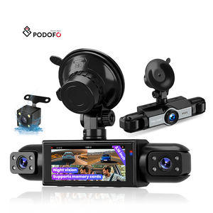 Cámara para Coche Podofo con Cuatro Lentes 1080P, Cámaras Delanteras/Traseras/Izquierdas/Derechas de 3.16'', Grabador DVR, Grabación en Bucle, Visión Nocturna, Fábrica ODM - Product Image 1