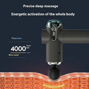 TAHATH High Quality Percussion Massage Gun Brushless Motor Strong <b>Vibration</b> Deep Muscle Relief Lightweight Portable Massager - Product Image 3