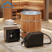 Système de filtration pour cryothérapie intensif - Pompe à haut débit + UV/Ozone, qualité professionnelle pour refroidisseurs de bains de glace de spa et de rééducation