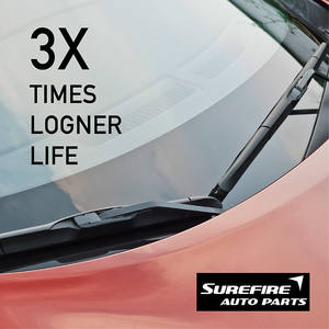 Lame d'essuie-glace hybride de conception pour le pare-brise de voiture Lame universelle d'essuie-glace de voiture Pièces de rechange automatiques de haute qualité 14 "-28" - Product Image 5