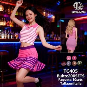 Tc405 Abbigliamento da palcoscenico per donne, top e magliette in poliestere ed elastan con stampa sublimatica, taglia adulta, disponibile in magazzino. - Product Image 3