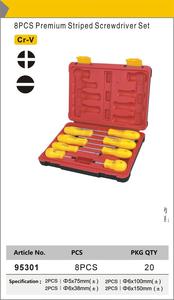 ชุดไขควงฉนวนกันไฟฟ้า VDE และปากกาวัดแรงดันไฟฟ้า 8 ชิ้น สำหรับช่างไฟฟ้า - Product Image 2