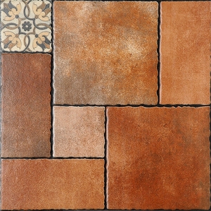 Phật Sơn mô hình như cũ gạch đỏ 40*40 không trượt sàn gốm gạch cho ban công hiên sân - Product Image 2