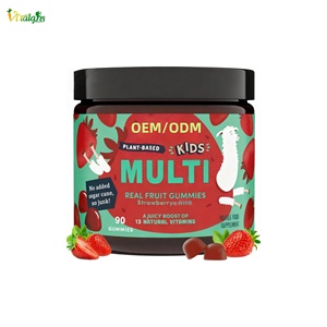 OEM/ODM anak-anak Multivitamin Gummies organik dengan <span class=keywords><strong>Vitamin</strong></span> D,C & <span class=keywords><strong>K</strong></span> buah asli suplemen kunyah <span class=keywords><strong>Vitamin</strong></span> - Product Image 1