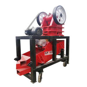 CFTC Jaw Crusher PE150x250 Small Electric Stone Rock Crushing <b>Machine</b> PLC Bearing Gear 3 Tph <b>Mining</b> Quarry Equipment - Product Image 5