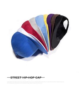 Wholesale Custom 6-Panel <b>Flat</b> Brim Baseball Snapback Caps New Plain Sports OEM Promotional <b>Hats</b> Embroidered Logo Business - Product Image 2