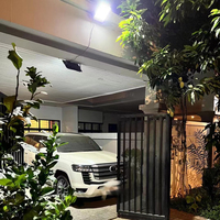 100 200 300 400 W kamera Monitor keamanan portabel 1080P lampu sorot surya Led taman luar ruangan dengan kamera Cctv