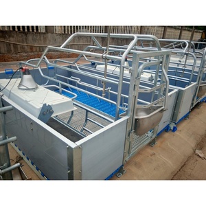 Équipement d'élevage porcin : Caisse de mise bas en PVC pour truies avec abreuvoir supplémentaire pour porcelets en option - Product Image 3