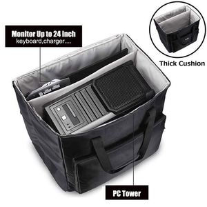 Sac de transport étanche pour ordinateur de bureau, PC de jeu, compatible BSCI, pour tour d'ordinateur, moniteur, clavier et accessoires - Product Image 5