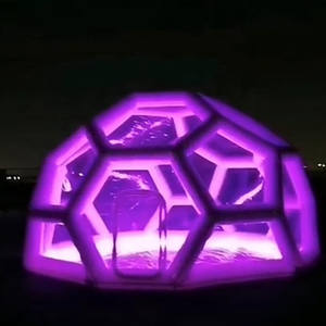 Dôme de football gonflable économique, tente à bulles en PVC, <span class=keywords><strong>serre</strong></span> transparente pour <span class=keywords><strong>le</strong></span> <span class=keywords><strong>camping</strong></span> avec pompe à air pour les stations balnéaires - Product Image 2