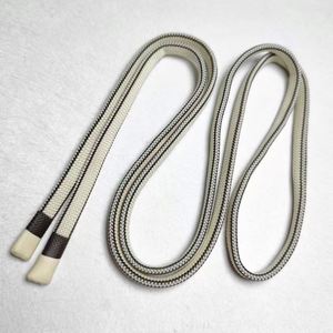 Cordón de Poliéster Trenzado 100% Ecológico de Alta Tenacidad con Punta Metálica Personalizable para Bolsas, Prendas, Sudaderas y Pantalones - Product Image 2