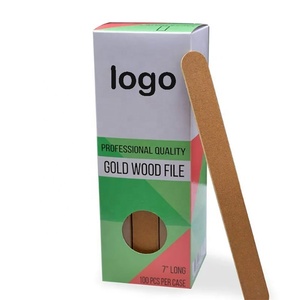 Embalaje de tarjeta de exhibición de Papel kraft con logotipo personalizado para producto de cuidado de lima de uñas de cristal de acero inoxidable - Product Image 3