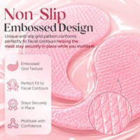 ATOANY Patchs Hydrogel PDRN Rétinol Rose Rafraîchissants pour les Yeux – Masque Anti-Âge Contre les Poches et les Cernes, Éclaircissant et Raffermissant