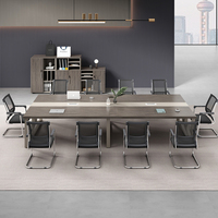 Mobilier de bureau en bois luxueux HYZ-16 bureau bureaux de direction table de conférence tables et chaises de conférence table de réunion