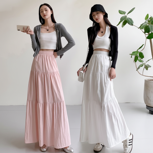 2025 nuova gonna Midi da donna con gambe oversize gonna Midi pigra-da piccola a grandi taglie comoda gonna a torta - Product Image 1