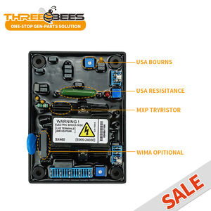 Repuestos para Generadores, Regulador Automático de Voltaje Trifásico CA SX460, Regulador Automático de Voltaje <span class=keywords><strong>AVR</strong></span> para Generadores - Product Image 1