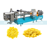 Ligne de production automatique de machines extrudeuses de chips croustillantes et de snacks Bugles, haute capacité, en acier inoxydable 304