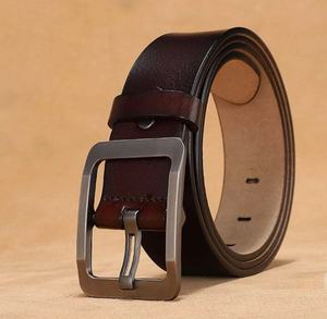 <span class=keywords><strong>Ceinture</strong></span> vintage en cuir PU de 5cm de largeur pour femmes, style décontracté noir avec <span class=keywords><strong>boucle</strong></span> ardillon de 5cm de largeur en alliage - Product Image 2