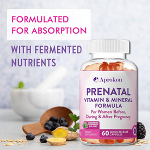 Gommose Vitaminiche Prenatali per Donne: Integratori per la Concepimento, la Fertilità e l'Equilibrio per la Donna in Gravidanza - Product Image 2
